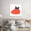 Celebrity Cat Glass Wall Art - DIY - CreoGlass®