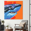 Charming Shark Glass Wall Art - DIY - CreoGlass®