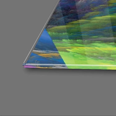 Colourful Clouds Glass Wall Art - DIY - CreoGlass®