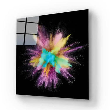 Colourful Explosion Splashback DIY - Mix and Match - CreoGlass®