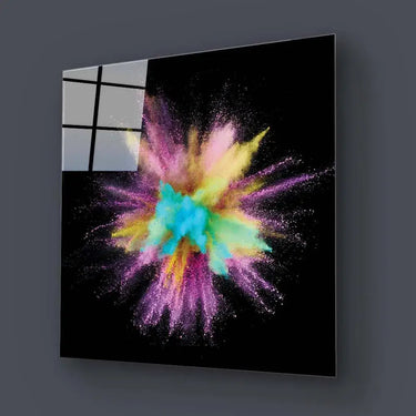 Colourful Explosion Glass Wall Art - DIY - CreoGlass®