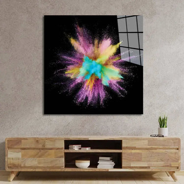 Colourful Explosion Glass Wall Art - DIY - CreoGlass®