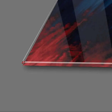 Colourful Leaves Glass Wall Art - DIY - CreoGlass®