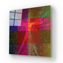 Colourful Virtuvian Man Glass Wall Art - DIY - CreoGlass®
