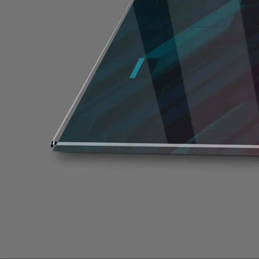 Colourful Virtuvian Man Glass Wall Art - DIY - CreoGlass®