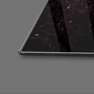 Fallen Autumn Leaf on Water Glass Wall Art - DIY - CreoGlass®