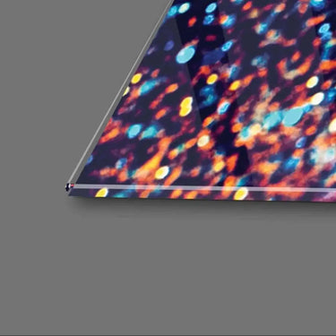Glitter Pineapple Glass Wall Art - DIY - CreoGlass®