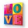 L-O-V-E Glass Wall Art - DIY - CreoGlass®
