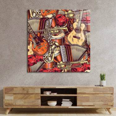 Musical Fill Glass Wall Art - DIY - CreoGlass®