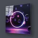 Neon Bubbles Glass Wall Art - DIY - CreoGlass®