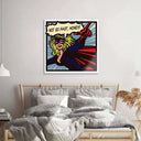 Not So Fast, Honey Retro Glass Wall Art - DIY - CreoGlass®