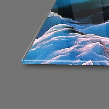 Penguin Family Glass Wall Art - DIY - CreoGlass®