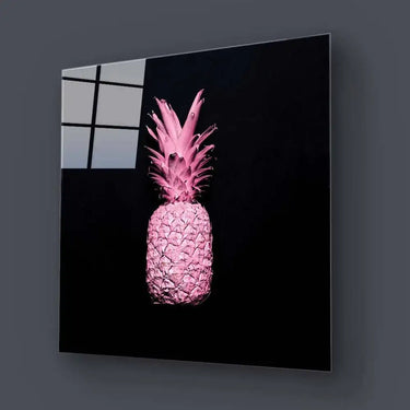 Pink Pineapple Glass Wall Art - DIY - CreoGlass®