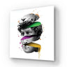 Pop Art David Glass Wall Art - DIY - CreoGlass®