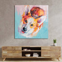 Puppy Dog Eyes Glass Wall Art - DIY - CreoGlass®