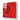 Red Paint Spiral Glass Wall Art - DIY - CreoGlass®