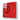 Red Paint Spiral Glass Wall Art - DIY - CreoGlass®