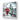 Red Umbrellas in London Glass Wall Art - DIY - CreoGlass®