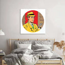 Retro Detective Glass Wall Art - DIY - CreoGlass®