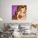 Retro Fear Glass Wall Art - DIY - CreoGlass®