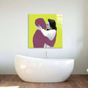 Retro Ideal Man Glass Wall Art - DIY - CreoGlass®