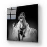 Running Horses Glass Wall Art - Square Sizes - DIY - CreoGlass®
