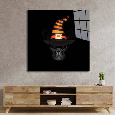 Spooky Pug Glass Wall Art - DIY - CreoGlass®