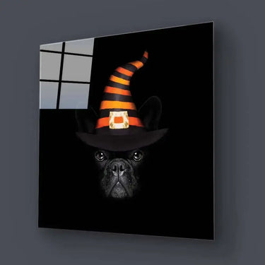 Spooky Pug Glass Wall Art - DIY - CreoGlass®