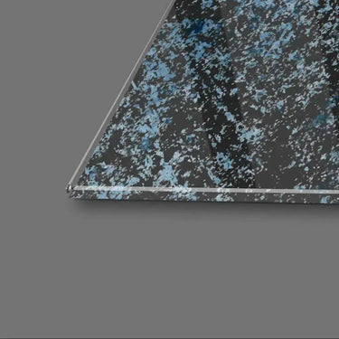 Textured Blue Glass Wall Art - DIY - CreoGlass®