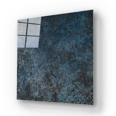Textured Blue Glass Wall Art - DIY - CreoGlass®