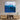 Textured Shades of Blue Glass Wall Art - DIY - CreoGlass®