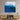 Textured Shades of Blue Glass Wall Art - DIY - CreoGlass®