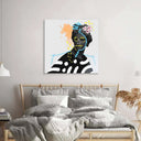 Vandalised Greek Statue 4 Glass Wall Art - DIY - CreoGlass®