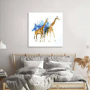 Watercolour Giraffe Glass Wall Art - DIY - CreoGlass®