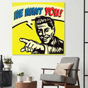 We Want You! Glass Wall Art - DIY - CreoGlass®