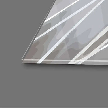 White Tiger Glass Wall Art - DIY - CreoGlass®