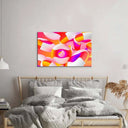 3D Party Rings Glass Wall Art - DIY - CreoGlass®