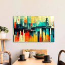 60s Distressed Space Age Glass Wall Art - DIY - CreoGlass®
