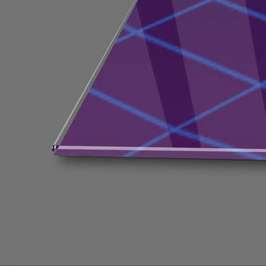 80's Synthwave Glass Wall Art - DIY - CreoGlass®
