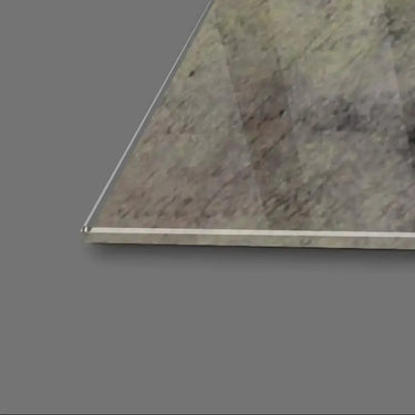 A Woman's Face in Ink Glass Wall Art - DIY - CreoGlass®