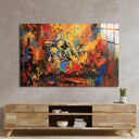 Abstract Acrylic Drummer Glass Wall Art - DIY - CreoGlass®