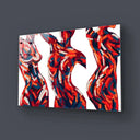 Abstract Female Figure Glass Wall Art - DIY - CreoGlass®