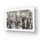 Abstract French Jazz Band Glass Wall Art - DIY - CreoGlass®
