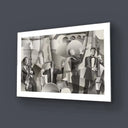 Abstract French Jazz Band Glass Wall Art - DIY - CreoGlass®