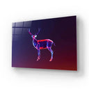Abstract Geometric Deer Glass Wall Art - DIY - CreoGlass®