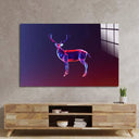 Abstract Geometric Deer Glass Wall Art - DIY - CreoGlass®