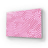 Abstract Pink Maze Glass Wall Art - DIY - CreoGlass®