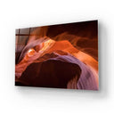 Antelope Canyon, Arizona 2 Glass Wall Art - DIY - CreoGlass®