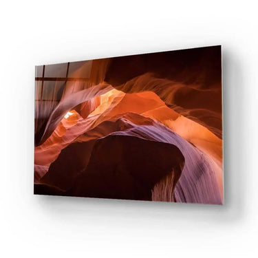 Antelope Canyon, Arizona 2 Glass Wall Art - DIY - CreoGlass®