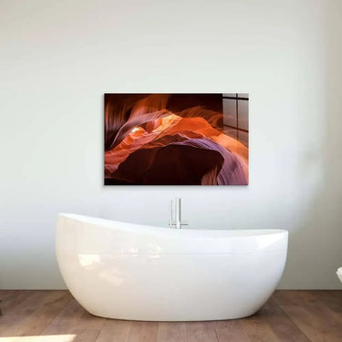 Antelope Canyon, Arizona 2 Glass Wall Art - DIY - CreoGlass®